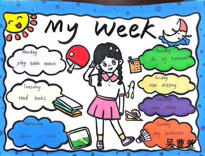 笔尖绘童趣，英语绽光彩——开发区实验学校小学部英语手抄报实践作业展示